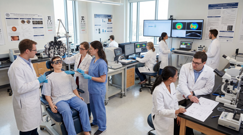 Optical lab management software